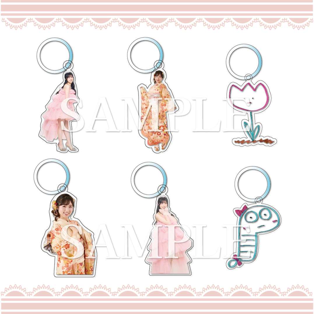 岩立沙穂 ランダムアンブレラチャーム(6種)