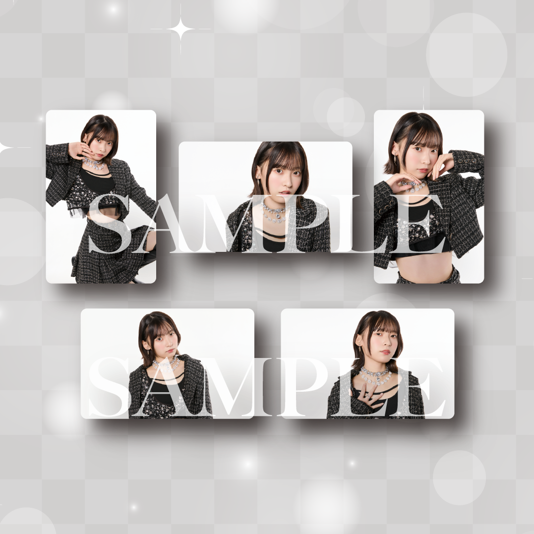 坂川陽香 ランダムトレーディングカード(全5種)