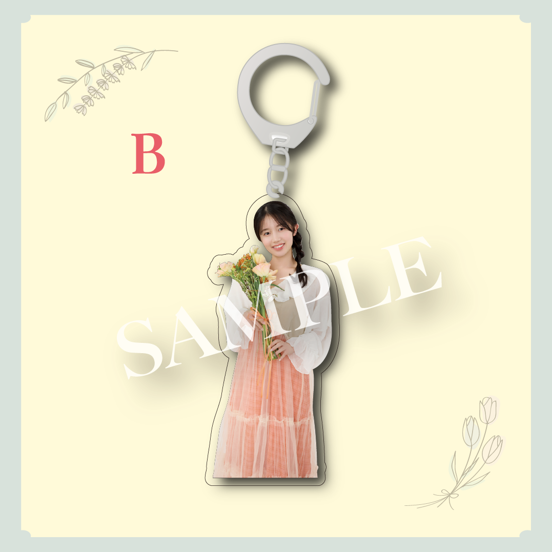 正鋳真優 アクリルキーホルダー B