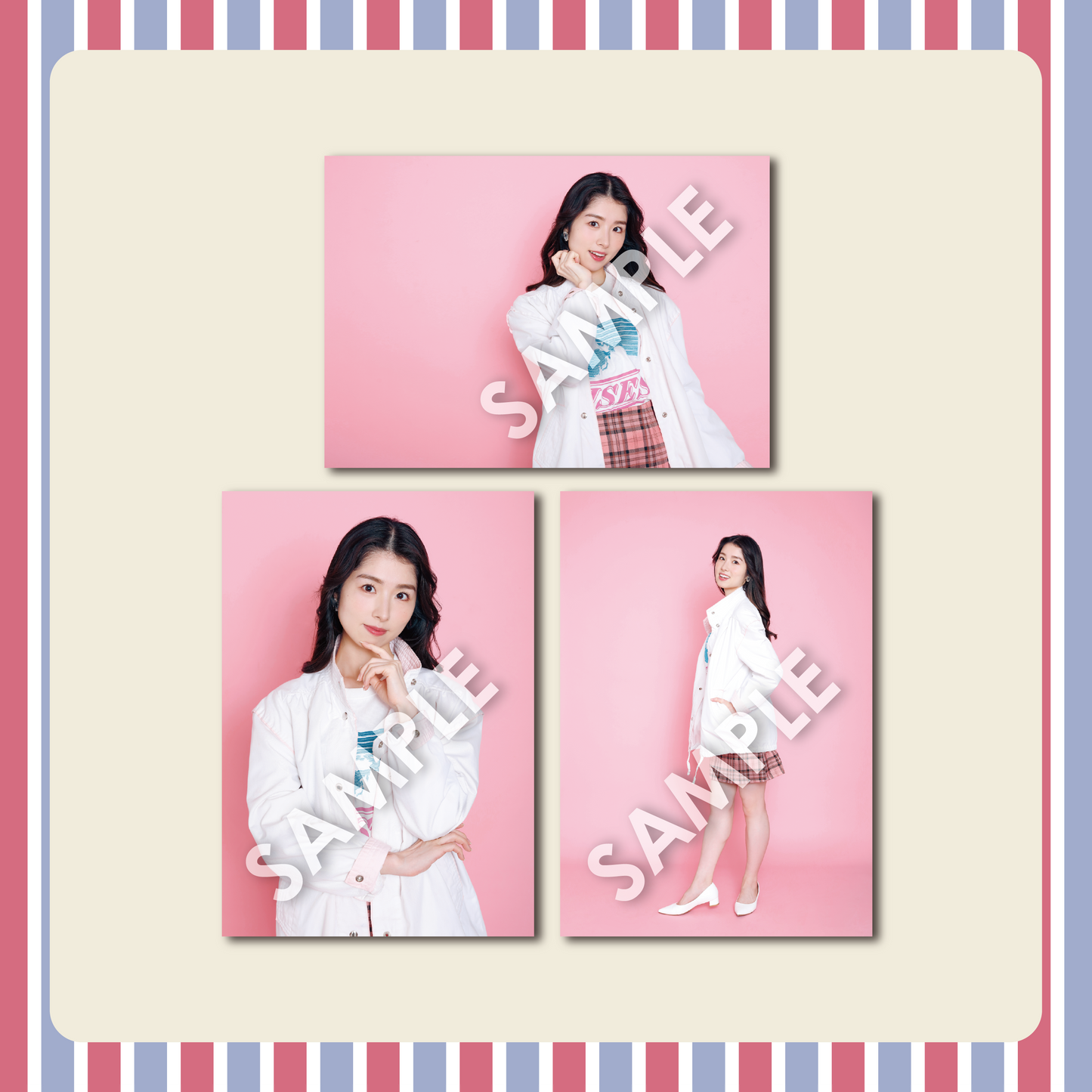 岩立沙穂 ブロマイド3枚セットB