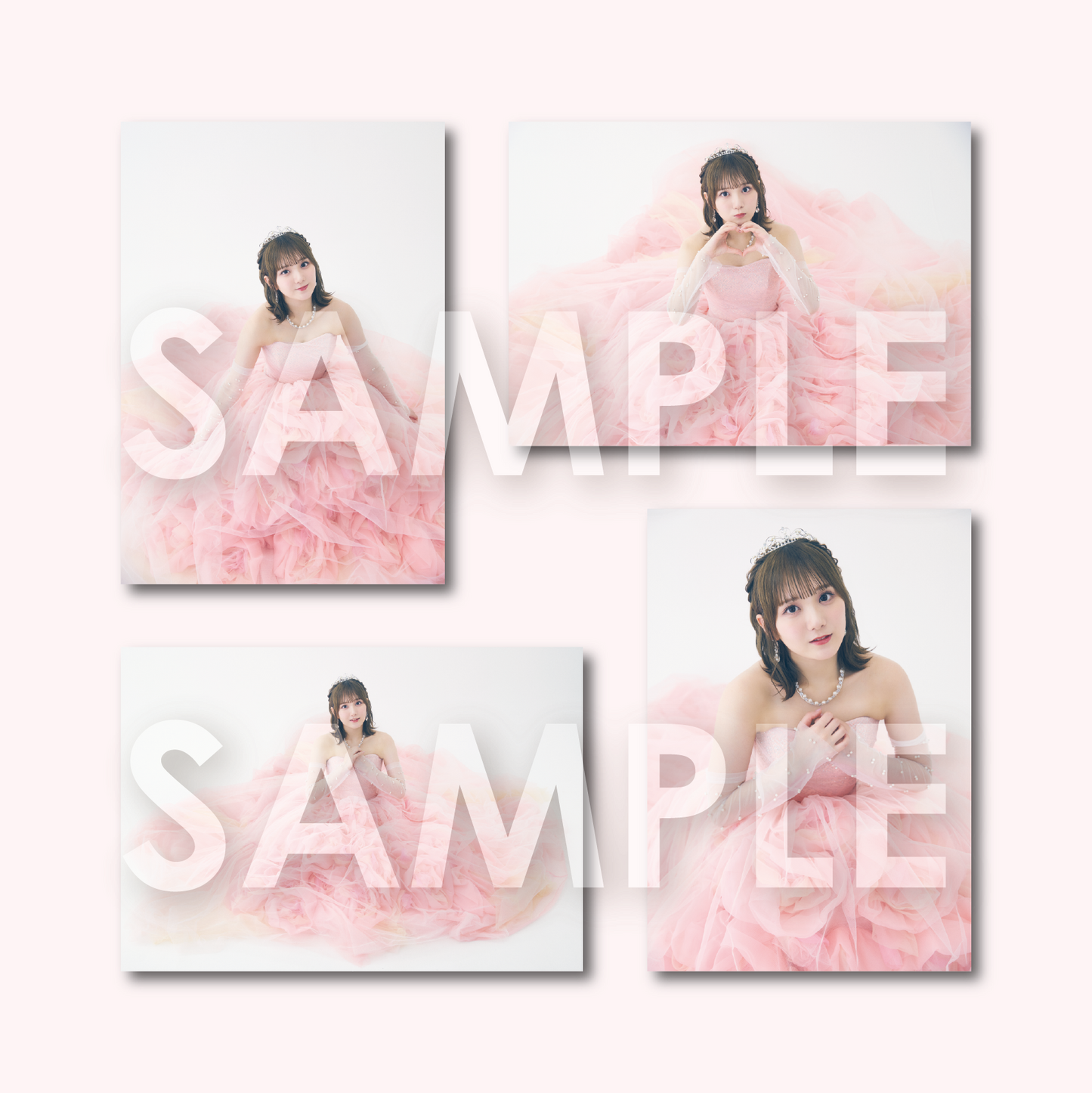 田口愛佳 生誕ブロマイド4枚セット
