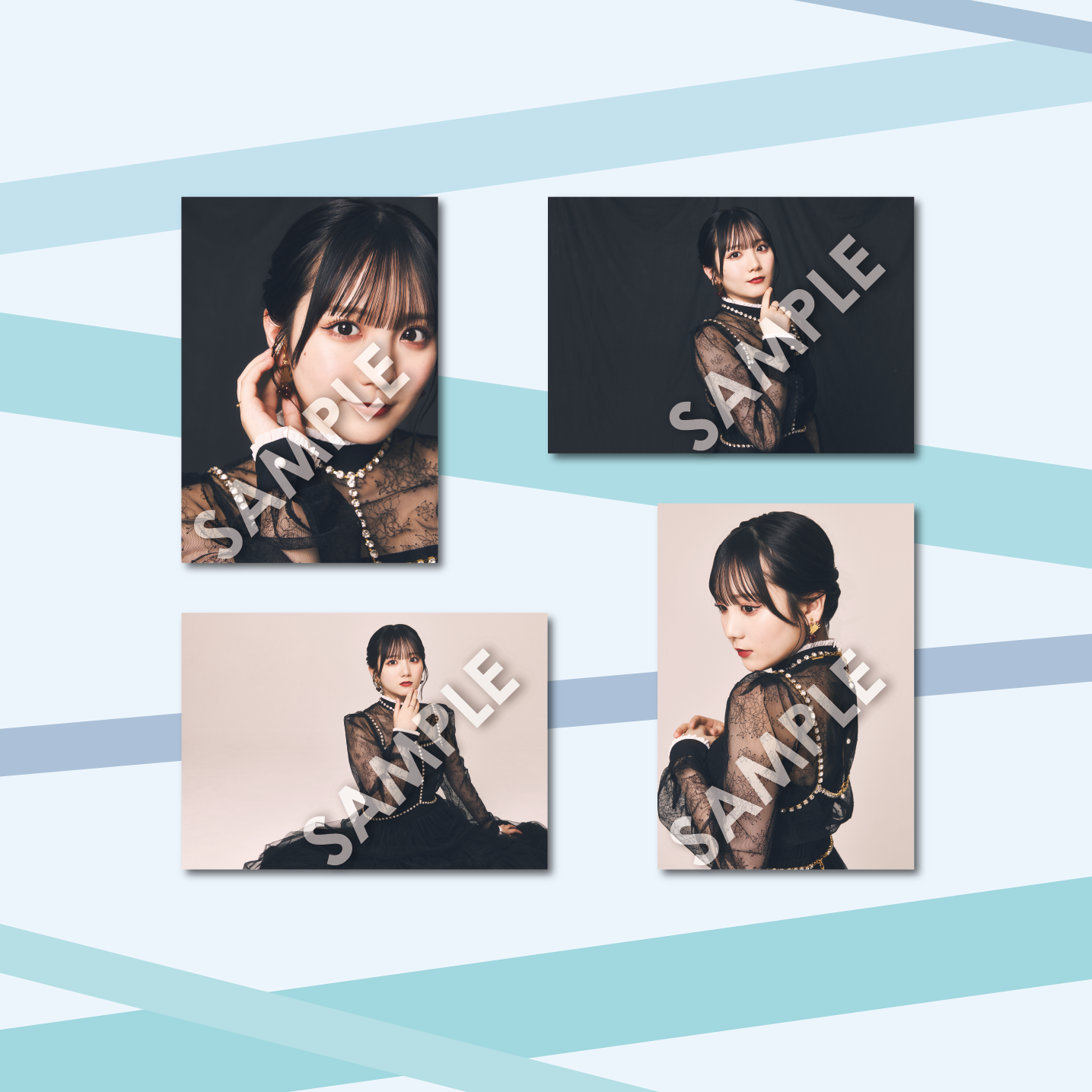 田口愛佳 ブロマイド4枚セット