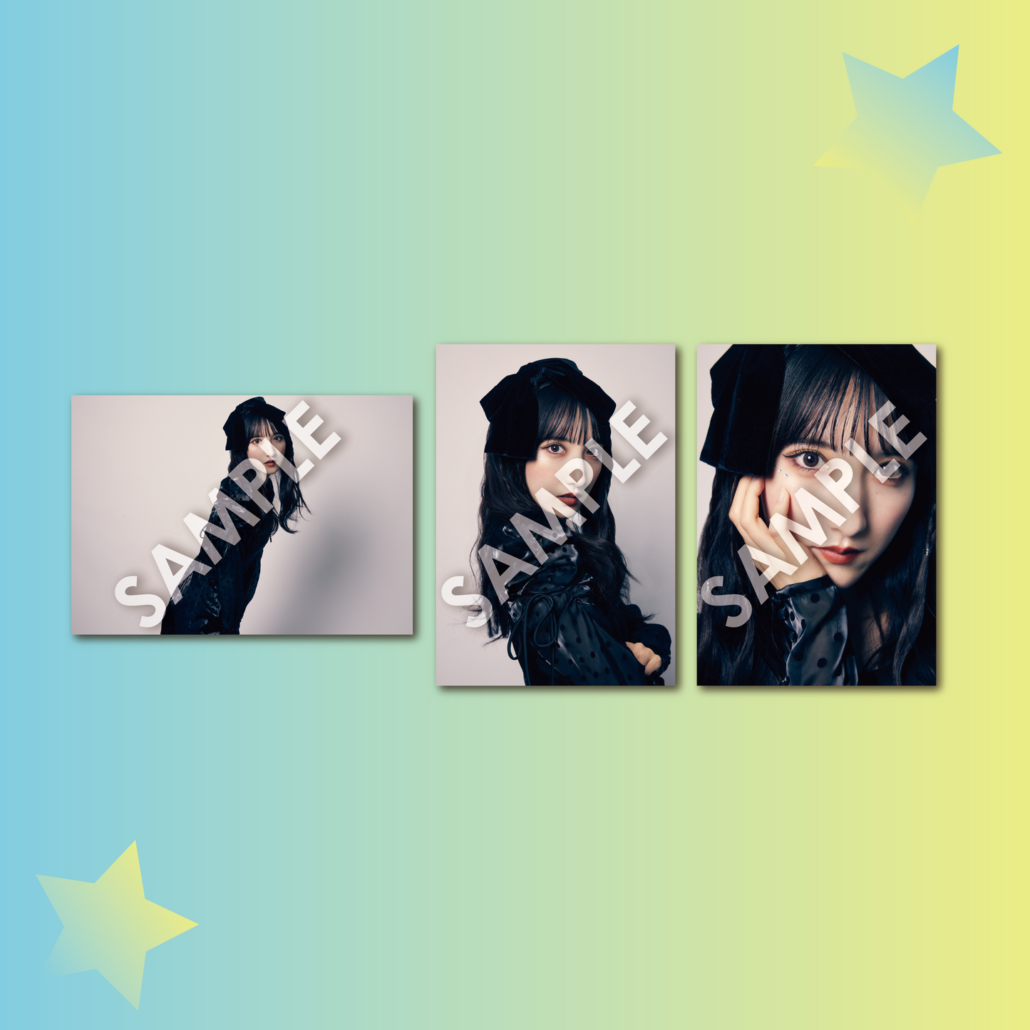 長友彩海 ブロマイド3枚セットA