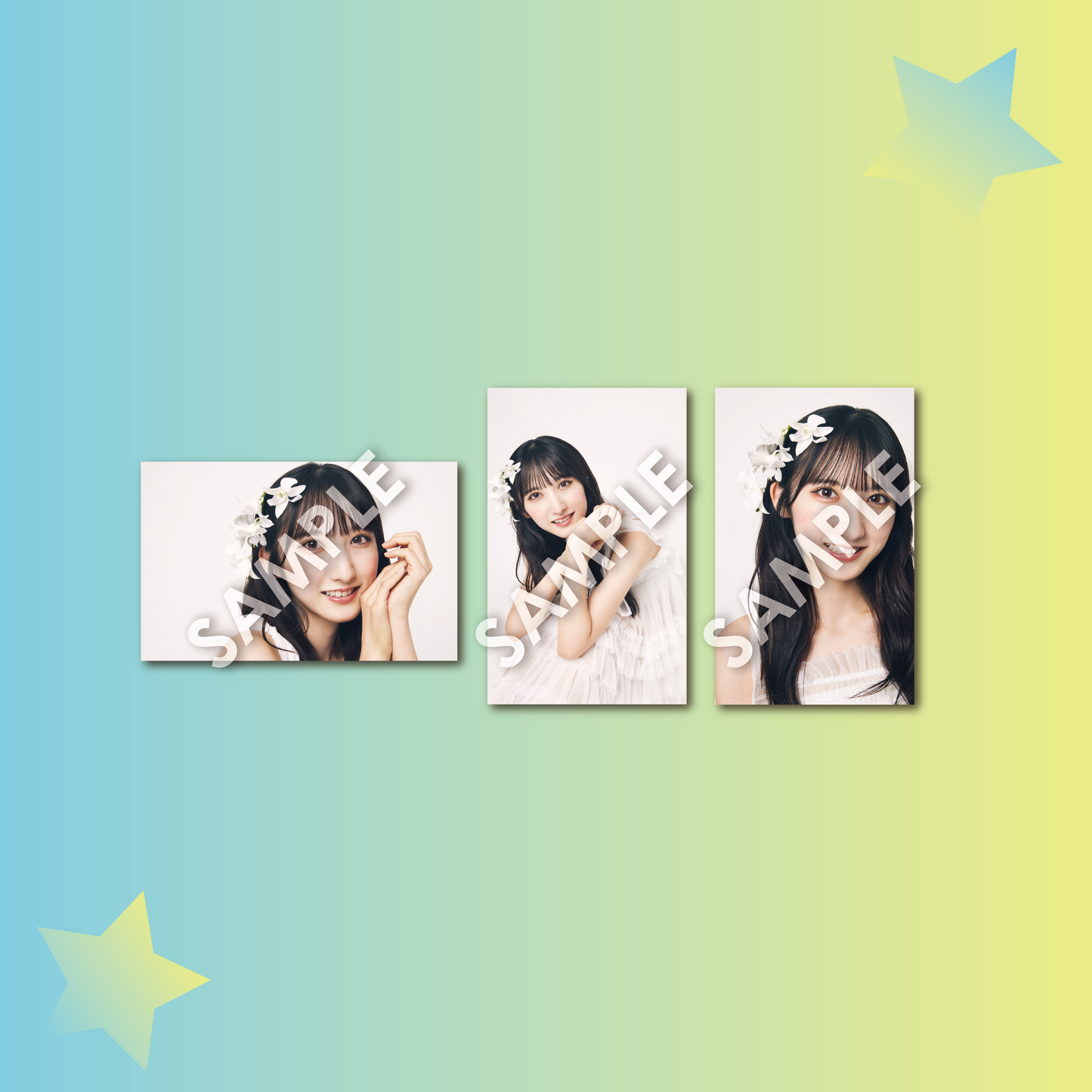 長友彩海 ステッカー3枚SET B