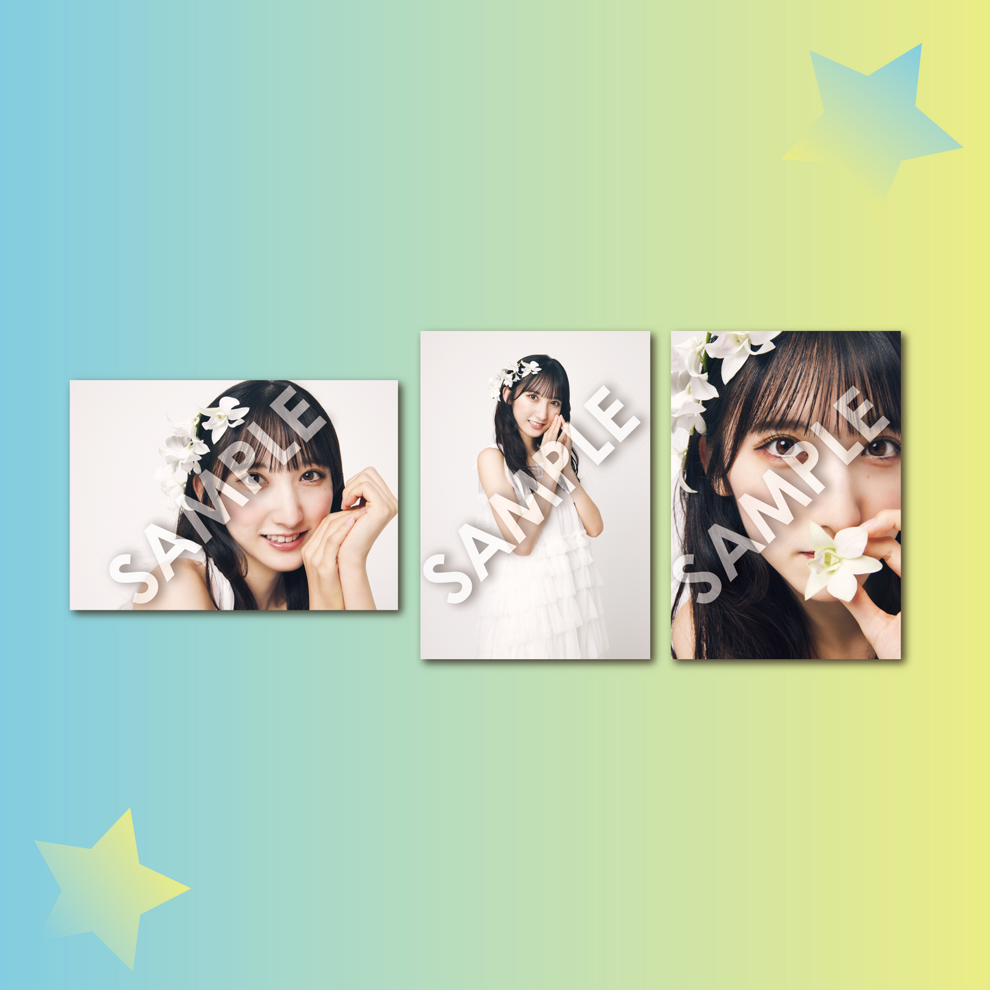 長友彩海 ブロマイド3枚セットB