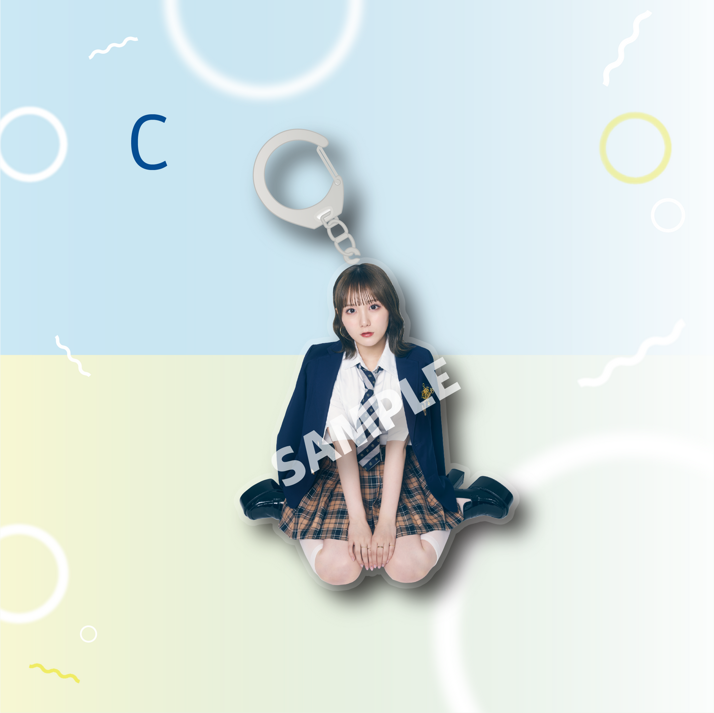 田口愛佳 アクリルキーホルダー C