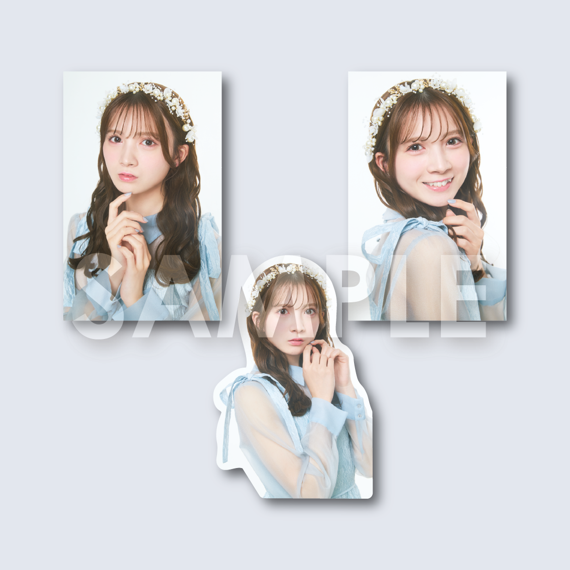 水島美結 ステッカー3枚セット