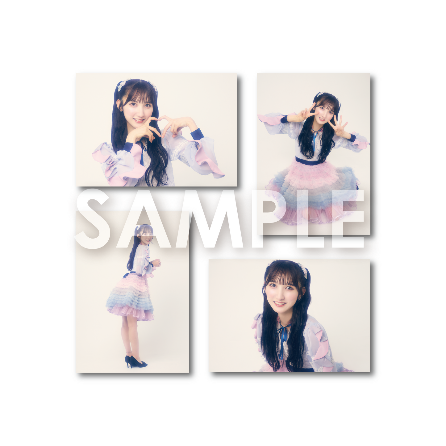 長友彩海 ブロマイド4枚セット