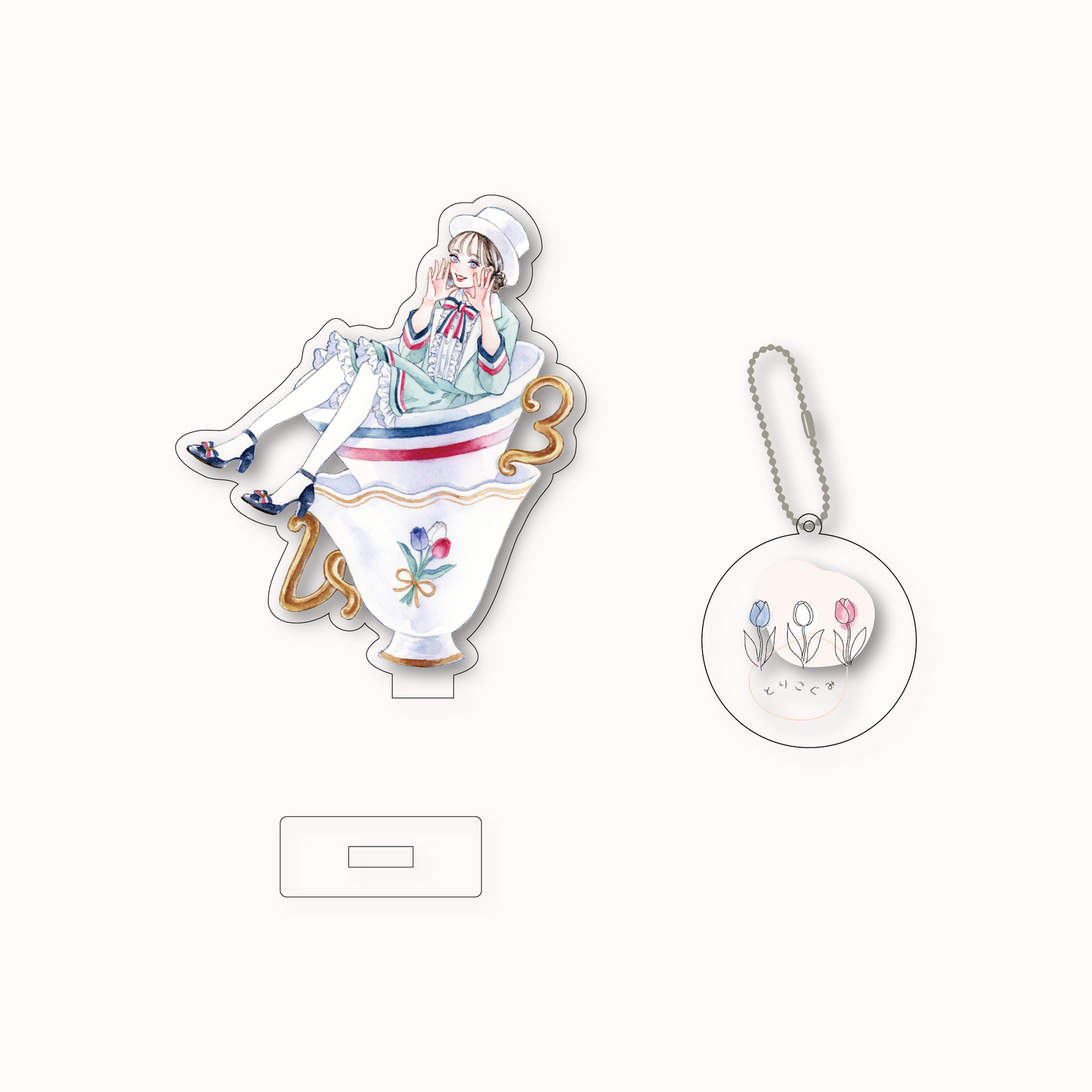 岩立沙穂 アクリルスタンド+キーホルダーセットA