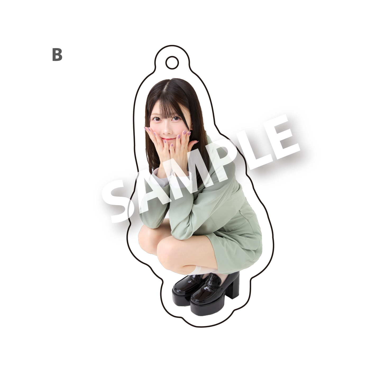 千葉恵里 アクリルチャーム B