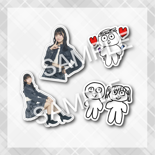 畠山希美 ステッカーセット