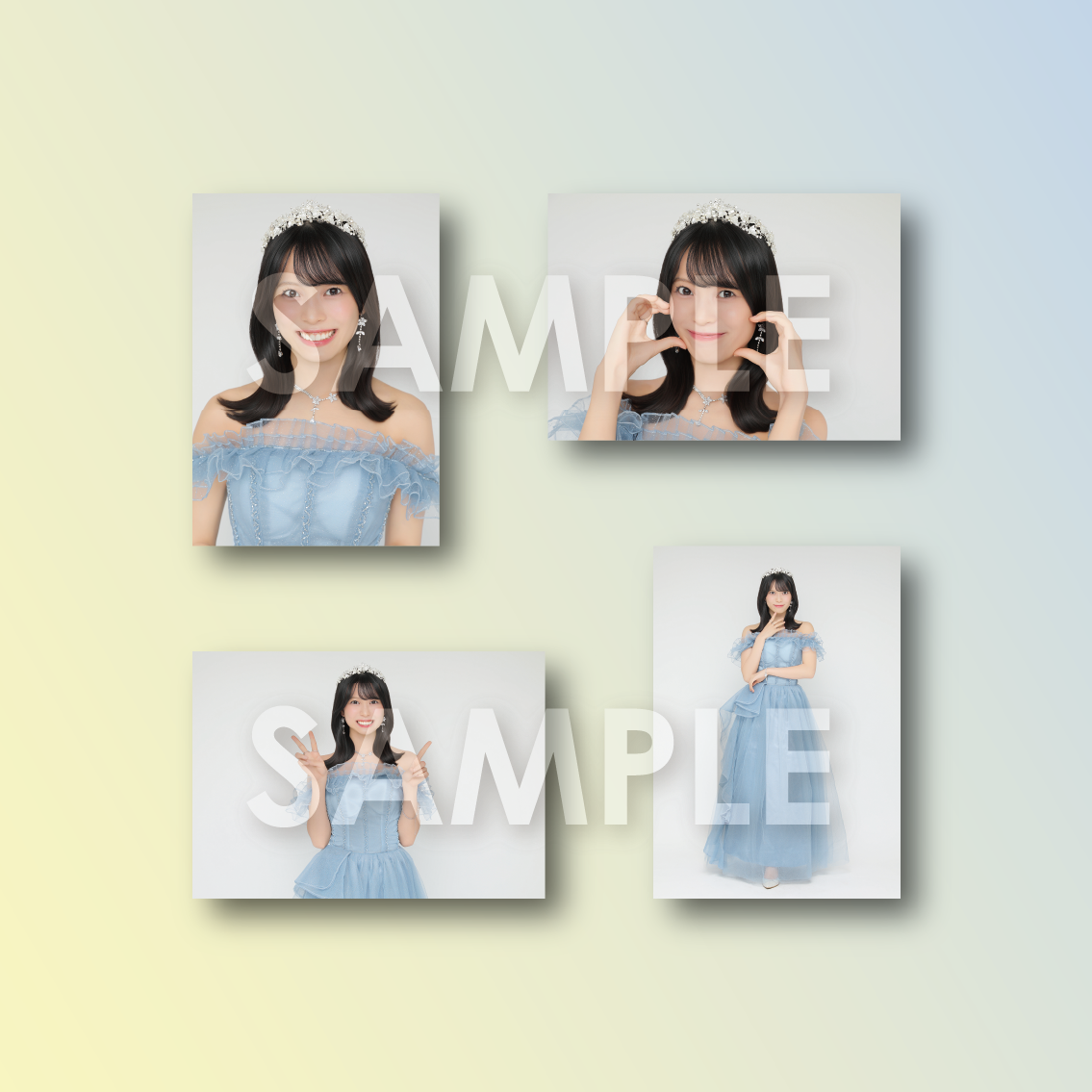 新井彩永 ブロマイド4枚セット