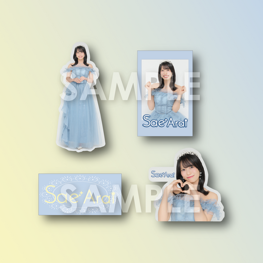 新井彩永 ステッカー4枚セット