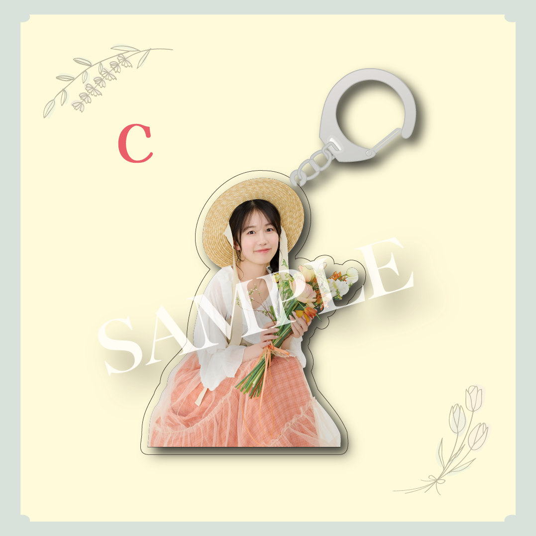 正鋳真優 アクリルキーホルダー C