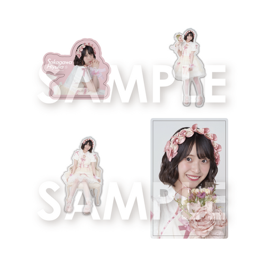 坂川陽香 ステッカー4枚セット