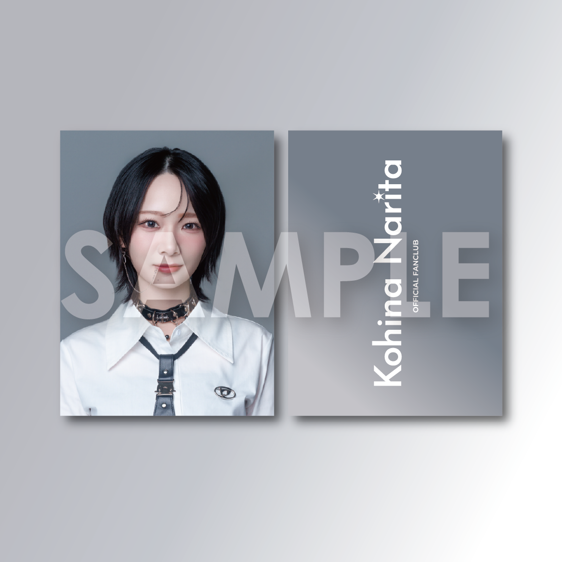 成田香姫奈 証明写真ステッカー2枚セット